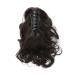 S-Noilite Voluminous Hair Extension - 30cm Wavy Ponytail Braid Claw - Dark Brown & Various Colors - International Shipping Available - Buy Online on GoSupps.com