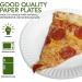 Stock Your Home 9-Inch Uncoated Paper Plates - 500 Count White Disposable Plates - Buy Online on GoSupps.com