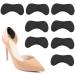 4 Pairs Heel Pads Self-Adhesive Heel Cushion Pads Can Prevent Heel Slipping Rubbing Blisters Foot Pain and Improve Shoe Fit and Comfort Protect Your Heel(Black)