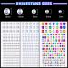1182 Pcs Rhinestone & Pearl Self Adhesive Stickers Set with Quick Dry Glue - Face, Eye, Hair, Nails Makeup & Craft DIY Decorations - Buy Online on GoSupps.com