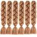 LDMY synthetic hair for braiding-6Pcs/pack of art hair for braid braids colorful hair for braiding 24inch jumbo braids hair extensions 100g/pc 30