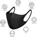 Breathable Black Fabric Facial Masks - Reusable & Washable 8-Pack for Daily Use - Buy Online on GoSupps.com