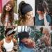 Kavya 6 Pcs Headbands for Women - Soft Boho Fashion Hair Bands in Grey - Elastic Yoga Hair Accessories - Buy Online on GoSupps.com