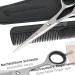 THREE SWORDS Stainless Steel Professional Hair Scissors Set - Hairdressing Scissors with Case Comb & Cloth for Perfect Cuts - Buy Online on GoSupps.com