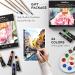 Nicpro Watercolor Paint Kit - 24 Tube Water Color Paints, 8 Brushes, 25 Art Papers, Palette & Color Wheel - Professional Painting Supplies Set for Artists, Students, Kids & Adults - Buy Online on GoSupps.com
