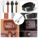 Caydo 7-Piece Leather Craft Half-Round Punch Set for DIY Wallets, Belts, and Bags - 10-40mm - Buy Online on GoSupps.com