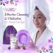 Fivona Yoni Steaming Kit 3-in-1 Bundle with Seat, Storage Bag, & Blue Moon Herbal Blend for V-Steam Therapy - Cleansing, Detox, Tightening, Fertility Boost | All Natural Steam Herbs - Black - Buy Online on GoSupps.com