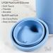 Re Play Sustainables Silicone Sippy Cup for Toddlers - 8oz | Medical-Grade Platinum Silicone | Denim Color - Buy Online on GoSupps.com