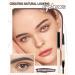 Dark Brown Waterproof Eyebrow Pencil Angled Tip Sculpting Retractable Eyebrow Pencil Double Headed Brow Pencil with Spoolie Brush Smooth and Non-Clumping Long Lasting Eye Brow Makeup for Women-01 01 Dark Brown - Buy Online on GoSupps.com