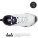 Avia Avi-Verge Men's Sneakers - White/True Navy - Size 11 X-Wide | Tennis, Athletic, Cross Training Court Shoes - Buy Online on GoSupps.com