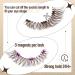 Magnetic Brown Eyelashes | No Glue Needed | Wispy False Lashes with Applicator | 1 Pair - Buy Online on GoSupps.com