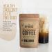 La Republica Big Shot Organic Mushroom Coffee - 120 Servings | 7 Superfood Mushrooms | Lion's Mane, Reishi, Chaga, Cordyceps, and More | Caffeinated Instant Mushroom Powder - 8.48 Ounce Pack - Buy Online on GoSupps.com