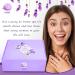 ELYSIA Lavender Essentials Bath and Body Set - 12 Items Spa Gift Set with Bathrobe Towel & Slippers for Women - Perfect Gifts for Her Mom Sister & Girlfriend - Mother's Day & Birthday Gifts - Buy Online on GoSupps.com