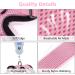 Dooradar Cat Harness and Leash Set - Escape Proof Adjustable Kitten Vest for Walking - Soft Breathable Mesh Jacket with Reflective Strips - XS Pink - Buy Online on GoSupps.com