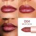 Oulac Diamond Lustre Lipstick Rosa - Highly Pigmented Vegan Long-Lasting Moisturizing Formula - D04 Brunt Rose for Striking Lip Makeup - Buy Online on GoSupps.com
