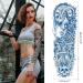 Aresvns Semi Permanent Sleeve Tattoos for Men and Women - Full Arm Realistic Fake Tattoos | Waterproof & Long-Lasting 2-3 Weeks | Christmas Gift - Buy Online on GoSupps.com