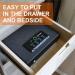 Z ZLJUAN Portable Gun Safe Box for Pistols  Pistols Safes  Gun Safes  Quick-Access Handgun Safe with Biometric Fingerprint&Digital Key Pad for Nightstand&Car&Home&Office - Buy Online on GoSupps.com