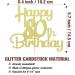 Sotpot Gold Glitter 80 Cake Topper 80th Birthday Cake Decorations for Birthday Party Anniversary Party Supplies 80th Cake Topper - Buy Online on GoSupps.com
