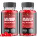 (2 Pack) ManUp Gummies ManUp Advanced Strength and Overall Healthy Lifestyle Support Supplement Gummy ManUp Maximum Performance and Confidence Supplement Formula Reviews (120 Gummies)