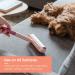 Useful CO Extendable Lint Roller for Animal Hair - 16cm to 110cm Includes 1 Roller & 4 Refill Packs (Pink) - Large Lint Roll for Sticky Leaves & Soil | International Shipping - Buy Online on GoSupps.com