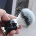 Haryali London Dachshaar Razor Brush - Premium Black Wet Shaving Brush for Cream & Soap - Luxurious Resin Handle & Metal Accents - Perfect for Smooth Shaving - Buy Online on GoSupps.com