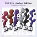 Modelones Cat Eye Gel Nail Polish 6 Colors Holographic 9D Cat Eye Glitter Gel Polish Black Red Purple Blue Silver Brown Nail Gel Polish with Magnet Soak Off Led Nail Gel DIY Salon - Buy Online on GoSupps.com