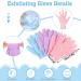 6 Pack African Net Sponge Exfoliating Glove Set - Bath & Body Scrubber Combo - Buy Online on GoSupps.com