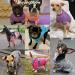 Hualisiji 4XL Dog Sweater - Warm & Light Large Dog Hooded Sweatshirt (Blue & Purple) - Soft Texture & Elasticity - 2PCs - Buy Online on GoSupps.com