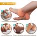 2 Pairs Notherss Silicone Gel Heel Cups for Cracked Heel Pain Relief - Regular Size for Men & Women - Buy Online on GoSupps.com