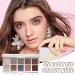 Eyeshadow Palette 10Colors Blendable Beauty CosmeticsEyeshadow Palette for Travel and Makeupfor Women Wife Girlfriend Mom BD401 - Buy Online on GoSupps.com