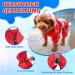 Shop Eyin Waterproof Dog Raincoat | XXL Rain Jackets for Large Dogs with Hoods Reflective Stripes & Easy Care - Buy Online on GoSupps.com
