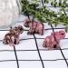 NUPUYAI Elephant Figure - Gemstone Crystal Blasting Stone | Healing Lucky Charm | Reiki Feng Shui Decoration - Rhodonite - Buy Online on GoSupps.com