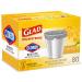 Glad Medium Drawstring Trash Bags with Clorox 8 Gallon - Lemon Fresh Bleach Scent - 80 Count - Buy Online on GoSupps.com