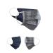 BAF Community Masks 2 via Pack Set Unisex makeshift mask Wendbar Mundsprung Mouth and nose protection turning mask with motif cotton bci washable 1 piece (2 pack) white/black-6