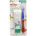 Nuby Citroganix Toddler Toothpaste with Toothbrush - Red/Blue - Buy Online on GoSupps.com