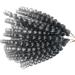 Coolbers 8 Inch Silver Grey Crochet Braids Hair Extensions Ombre Jumpy Wand Curl Jamaican Curl Crochet Twist Braiding Hair (8 Inch 1B/Gray) 8 Inch 1B/Gray - Buy Online on GoSupps.com