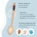 Lilienfeldt Back Cremer - Long Stem Lotus Wood Shower Brush & Back Bathing Sponge for Effortless Back Care - Buy Online on GoSupps.com