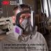 3M Full Facepiece Reusable Respirator 6800 Paint Vapors Dust Mold Chemicals Medium 1 Count (Pack of 1) - Buy Online on GoSupps.com