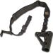 S2Delta - USA Made Premium 2 Point Rifle Sling, Fast Adjustment, Modular Attachment Connections, Comfortable 2 Wide Shoulder Strap Black Pigtail