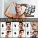 Etentous Glatzen Razor for Men - 6-in-1 Electric Shaver with 7 Rotating Heads Beard Trimmer IPX6 Waterproof Rechargeable with Type C - Ultimate Grooming Kit - Buy Online on GoSupps.com