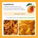 Organic Dried Mangoes | 1kg Bag | Natural | No Added Sugar | No GMO | No Preservatives | No Dye | No Additives & Sulphur Free | High in Fibre | Vegan Friendly - Buy Online on GoSupps.com