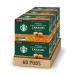 Starbucks Caramel K-Cups Single Serve Keurig Compatible Caramel Flavoured Coffee Pods for Keurig Brewers - 60 Capsules Caramel 10 count (Pack of 6)