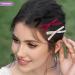 60Pcs Bow Hair Clip Satin Hair Bows Hair Ribbon Clips 6 Colors Small Bowknot Barrettes Cute Hair Clips Hairpins Hair Ribbon Bow Clips Hair Accessories for Women Long Short Hair - Buy Online on GoSupps.com