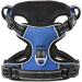 Buy Heele No-Pull Dog Harness for Large Dogs - Adjustable Reflective Breathable with Padded Handle - XL Blue (Breast Size: 53-97cm) - Buy Online on GoSupps.com