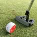 MAZEL Golf Practice Putting Ball,Golf Training Aid for Putting Green/Mat,Golf Putting Accuracy Trainer with Instant Feedback Wheel-like Ball