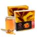 Panu soap honey honey - vegan shower soap for all skin types - natural soap as a solid shower gel and solid shampoo - Premium soap bar - Natural shower shower than solid shower gel honey 110 g (1 Pack)