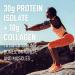 LEANFIT SPORT PROTEIN ISOLATE & MARINE COLLAGEN Natural Vanilla Grass-Fed Protein Isolate and 100% Hydrolyzed Marine Collagen Powder (Type I III) 30g Protein and 10g Collagen Per Serving 57 Servings 2kg Tub - Buy Online on GoSupps.com