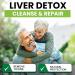 Liver & Gallbladder Flush Capsules - Powerful Detox & Liver Support with 12 Natural Ingredients - Reduce Alcohol Impact - Buy Online on GoSupps.com