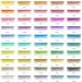 ARTEZA Metallic Colored Pencils - Set of 50 Triangular Grip Drawing Pencils - Buy Online on GoSupps.com