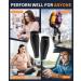 CAMBIVO 2 Pairs XXL Calf Compression Sleeves for Men & Women - Shin Splints and Calf Support for Running, Sports, Flight, Hiking, Cycling - Grey - Buy Online on GoSupps.com